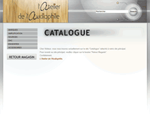 Tablet Screenshot of hifi-atelier-audiophile-produits.com